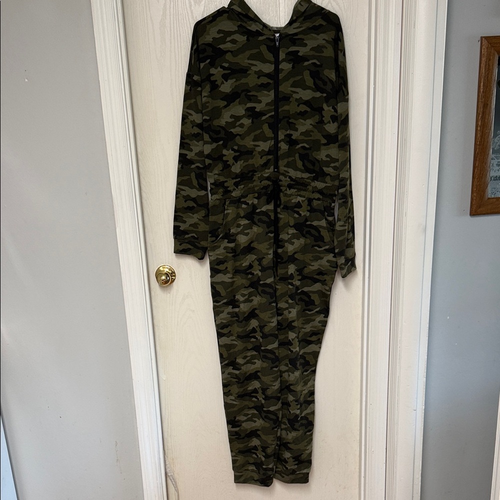 No Boundaries Kids Camouflage Pajama Set